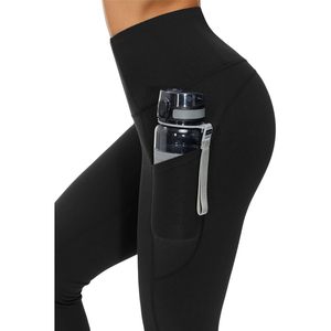 FOXA High Waist Yoga Pants With <b>Pockets</b> Tummy Control Workout <b>Leggings</b> For Women - Product Image 6