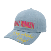 Gorras de Béisbol Personalizadas de 6 Paneles, 100% Algodón, Estilo Vintage Lavado, con Logotipo Bordado, Talla Ajustable