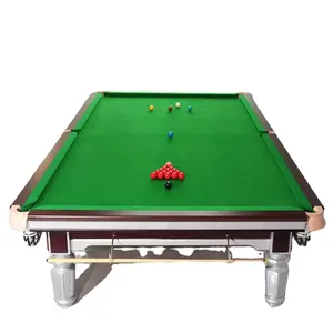 Factory Sales Quality Solid Wood Slate12ft Pool Snooker Billiards Table For Sale