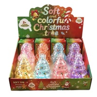 Nouveau jouet souple en TPR en forme d'animal de Noël, anti-stress, à rebond lent, décoration de bureau, boîte mystère pour les fêtes, pour 14 ans et plus