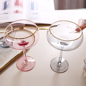 Verre à cocktail Martini, vin ou whisky personnalisable de 13 <span class=keywords><strong>onces</strong></span>, sans plomb, écologique, soufflé à la main, rose, gris, <span class=keywords><strong>or</strong></span> - Product Image 5