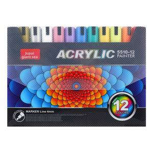 3 وضع علامات أكريليك سميكة لوضع علامات على الخشب والحجر والسيراميك على مادة بلاستيكية للرسم - Product Image 6