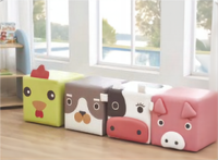 Canapé paresseux pour bébé, Mini meubles, ergonomique, taille enfant, canapé, chaise pour cadeau