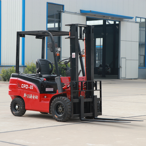 Montacargas Eléctrico Todoterreno de <span class=keywords><strong>2</strong></span> Toneladas, Altura de Elevación de 3000 mm, para Terrenos Difíciles, con Batería, Horquilla Forjada de una Pieza, Certificado CE - Product Image 2