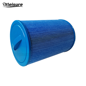 Cartouche filtrante pour <span class=keywords><strong>piscine</strong></span> extérieure et spa 6CH-940, média de filtration antibactérien pour bain à remous, bouchons bleus, 45 pieds carrés - Product Image 2