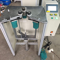 Máquina bobinadora automática de anillos de alambre de cobre toroidal neumática de 18mm-80mm para filtros de inductores de anillos magnéticos y ganchos de ganchillo