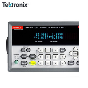 Alimentation électrique CC à trois canaux Keithley 2230-30-1, 30V 1.5A, 6V 5A, programmable, source d'alimentation de laboratoire - Product Image 5