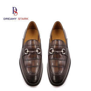 Chaussures habillées confortables pour hommes, en cuir véritable de haute qualité, faites à la main, avec logo personnalisé, style Dreamy Stark, pour le bureau, automne - Product Image 3
