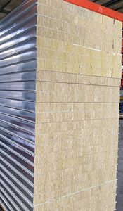 Panneaux sandwich en <span class=keywords><strong>laine</strong></span> <span class=keywords><strong>de</strong></span> roche ignifuges, d'isolation thermique et insonorisés Panneaux <span class=keywords><strong>de</strong></span> murs et <span class=keywords><strong>de</strong></span> toit en <span class=keywords><strong>laine</strong></span> <span class=keywords><strong>de</strong></span> roche Panneaux en <span class=keywords><strong>laine</strong></span> <span class=keywords><strong>de</strong></span> roche pour salles blanches - Product Image 3