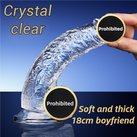 Meistverkaufter Weiblicher Lesbischer Jumbo-Dildo mit Starkem Saugnapf und Realistischem Gefühl Vibratoren Sexspielzeug für Frauen