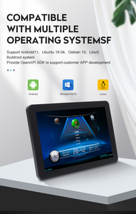 कारखाने उच्च गुणवत्ता 10.1 13.3 15.6 टच स्क्रीन दीवार पर लगे ip65 फ्रंट वाटरप्रूफ एंड्रॉइड औद्योगिक पैनल पीसी - Product Image 5