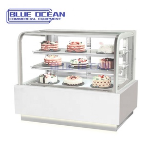 Vitrina Refrigerada de 2 Niveles para Pasteles y Chocolates, de Una Sola Temperatura, Venta al Por Mayor - Product Image 2