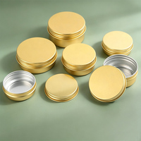Boîte en aluminium personnalisée de 30 ml avec étiquette, 52x20mm, bouchon à vis, finition brillante, emballage cosmétique polyvalent pour rouge à lèvres