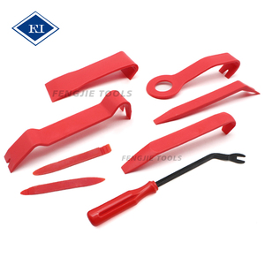 Kit de 8 outils de démontage de garnitures automobiles, pour panneaux de porte et tableau de bord, avec outils de levier en nylon non-abrasifs - Product Image 2