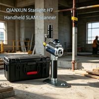 Scanner laser 3D portable Qianxun Starlight H7 SLAM IP54 pour intérieur/extérieur, de -45 à 75 degrés Celsius, Bluetooth, WiFi, pour levés topographiques