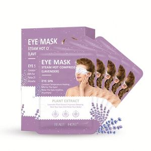 Masque oculaire relaxant à la lavande, masque oculaire chauffant à la vapeur, masque oculaire apaisant et relaxant, patch oculaire à la lavande avec logo personnalisé OEM - Product Image 6