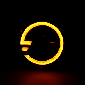 Nuevo Faro LED de 7 Pulgadas para <span class=keywords><strong>Jeep</strong></span> Wrangler, para Harley Davidson, para Land Rover Defender, para <span class=keywords><strong>Hummer</strong></span> H1 H2, Señalización Amarilla de 7'' - Product Image 3