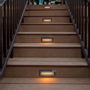 Lumière murale LED <span class=keywords><strong>IPHD</strong></span> IP65 5W pour escaliers extérieurs avec surface en alliage d'aluminium CRI 80 & 3000K-6000K pour aménagement paysager - Product Image 3