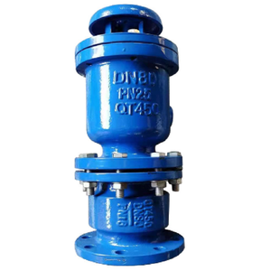 Yangmiao <span class=keywords><strong>PN50</strong></span> DN200 brida CARX(FGP4X) compuesto de aguas residuales compuesto de liberación rápida de aire/válvula de escape automática Shanghai China - Product Image 3
