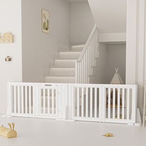 Indoor House Dog <strong>Gate</strong> With Door, Easy Assembly Pet <strong>Puppy</strong> Safety Barrier, Small Dog Isolation Fence for <strong>Stairs</strong> - Product Image 1