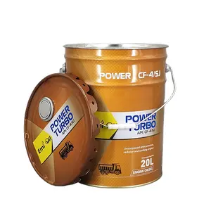 Zonesun — tambour vide en acier inoxydable, 25 litres, pour produits chimiques avec couvercle en fleur/socle