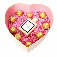 Boîte cadeau personnalisée en carton noir, rose et rouge en forme de cœur pour la Saint-Valentin, mariage, emballage de roses, bonbons et bougies