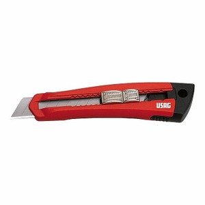 Cuchillo Multiusos Usag Also 220 C, 167 mm, Hoja Recta de Acero Inoxidable de Grado Industrial, Grosor de 0.6 mm - Product Image 1