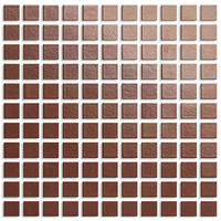 Carrelage mosaïque auto-adhésif effet 3D miroir métallique brillant personnalisé, imperméable, pour mur de fond de villa de luxe ou hôtel de prestige