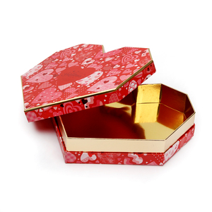 Orangeidea - Caja de Regalo de Cartón Reciclable con Serigrafía Roja Personalizada de Lujo - Embalaje de Envío Rígido Único para Productos Premium - Product Image 3