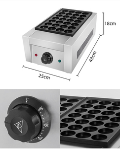 Machine à Takoyaki Commerciale Électrique 28 Trous – Nouveauté Promotionnelle <span class=keywords><strong>pour</strong></span> Mini-Takoyaki Japonais - Product Image 3