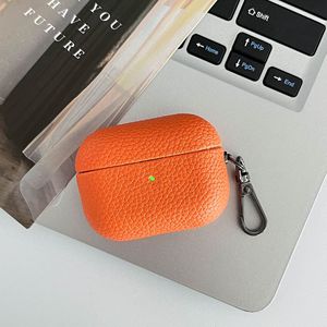 Étui pour écouteurs en cuir PU à motif litchi, tendance, avec coque rigide en PC antichoc pour <span class=keywords><strong>Airpods</strong></span> 1 2 3 <span class=keywords><strong>Airpods</strong></span> <span class=keywords><strong>Pro</strong></span> 1 2 3 - Product Image 5