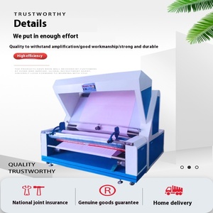 Máquina inspeção tecido malha automática lado a lado Rolling Garment Factory Motor direto para acabamento têxtil Folding - Product Image 4