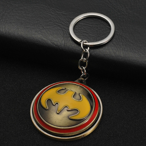 Portachiavi in metallo di personalità <span class=keywords><strong>Captain</strong></span> <span class=keywords><strong>America</strong></span> portachiavi regalo promozionale personalizzato portachiavi in metallo per auto - Product Image 3