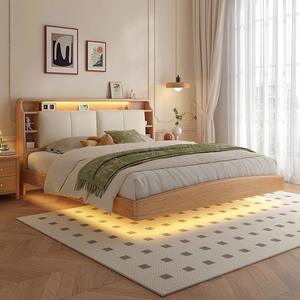 Meubles <span class=keywords><strong>de</strong></span> chambre à coucher d'hôtel moderne <span class=keywords><strong>Tête</strong></span> <span class=keywords><strong>de</strong></span> <span class=keywords><strong>lit</strong></span> <span class=keywords><strong>de</strong></span> haute qualité avec rangement latéral - Product Image 2