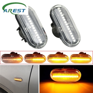 Para Dacia Duster Dokker Lodgy <span class=keywords><strong>Renault</strong></span> <span class=keywords><strong>Megane</strong></span> 1 Clio1 2 KANGOO ESPACE Smart Fortwo 453 luces de señal de giro de marcador lateral dinámico Led - Product Image 3