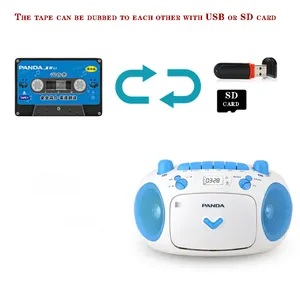 Sẵn Sàng Vận Chuyển Máy Nghe Nhạc <span class=keywords><strong>CD</strong></span> Băng <span class=keywords><strong>Cassette</strong></span> Đa Phương Tiện Di Động Máy Nghe Nhạc MP3 Boombox Home <span class=keywords><strong>CD</strong></span> <span class=keywords><strong>Player</strong></span> Có Màn Hình - Product Image 2