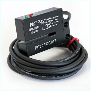 F & C FC-2100 NPN NO NC evrensel etiket algılama paketleme makinesi etiket sensörü