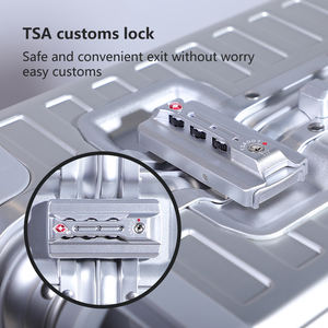 <span class=keywords><strong>Maleta</strong></span> de mano que vende todas las bolsas de equipaje de mano de aleación de aluminio y magnesio y equipaje de <span class=keywords><strong>cabina</strong></span> de aluminio con carrito de fábrica al por mayor - Product Image 5