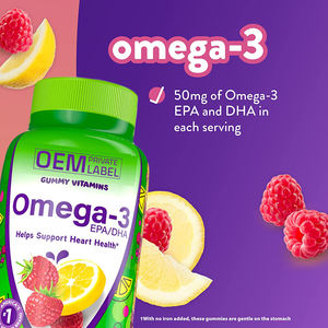גבוהה באיכות זיכרון תמיכה אומגה <span class=keywords><strong>3</strong></span> 6 9 דגים שמן כמוסות Gummy סוכריות עם Epa Dha אומגה <span class=keywords><strong>3</strong></span> דגים שמן gummy - Product Image 2