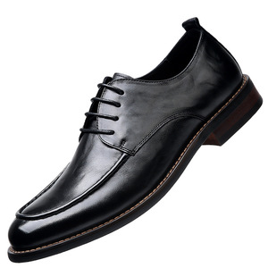 Zapatos de Vestir de Negocios Ligeros de Cuero Genuino Británico de Diseño de Lujo Superior - Product Image 4