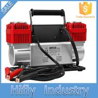 Gonfleur de pneus électrique à double cylindre 300L Compresseur d'air 200PSI à usage intensif Voitures Camions SUV ATV Bus Fonction pompe 24V Volta