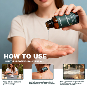 <span class=keywords><strong>Olio</strong></span> <span class=keywords><strong>di</strong></span> Eucalipto all'Ingrosso, <span class=keywords><strong>Olio</strong></span> Essenziale Naturale Puro per Aromaterapia, Cura della Pelle e dei Capelli, Cosmetici <span class=keywords><strong>Fai</strong></span>-<span class=keywords><strong>da</strong></span>-<span class=keywords><strong>Te</strong></span>, Massaggi, Miscela per <span class=keywords><strong>Olio</strong></span> Vettore, OEM - Product Image 6