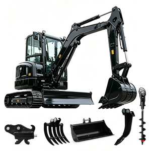 Envío Gratis Excavadora Hidráulica de 3.5 Toneladas, Mini Excavadora de 1, 2 y 3 Toneladas, Excavadora Agrícola con Motor CE EPA - Product Image 2