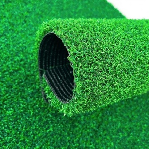 Césped Artificial <span class=keywords><strong>Ganba</strong></span> de Alta Calidad de 15 mm, el Más Vendido, para Fútbol, Golf, Tenis, Parques Infantiles, Jardines, Interiores, Precio de Fábrica, PE PP - Product Image 2