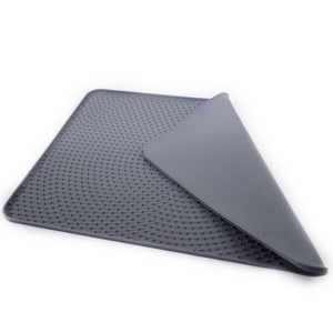 Custom Food Grade Silicone Cat Litter <b>Mat</b>, Waterproof Non-Slip Double Layer Litter Trapper <b>Mat</b> Easy to Clean, OEM/ODM Service - Product Image 4