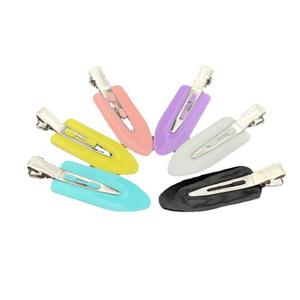 MIO Juego de 4 Pinzas para el Cabello Sin Pliegues, Color Sólido, Pinza para el Cabello Sin Dobleces para Niñas y Damas, Hechas de Plástico - Product Image 6