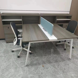 Hiện Đại Chuyển Đổi 2/4/6 Người Nghiên Cứu Bàn Kệ Lớp Tùy Chỉnh OEM Bằng Gỗ Văn Phòng Máy Trạm Đồ Nội Thất Nhà Máy Trực Tiếp Nhà Máy - Product Image 1