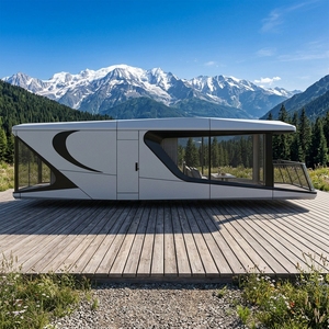 <span class=keywords><strong>Despierta</strong></span> dentro de un sueño: Villa cápsula espacial prefabricada de 20 pies |   Cabaña de Glamping en el Resort |   Sistema Inteligente Completo - Product Image 1
