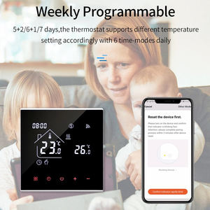 <span class=keywords><strong>Thermostat</strong></span> intelligent RKHK au design moderne, compatible Google <span class=keywords><strong>Nest</strong></span> Wifi, pour le chauffage des appartements et des maisons, avec écran tactile. - Product Image 5