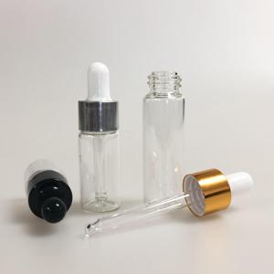 Botellas de Vidrio con Gotero para Aceite Capilar Líquido Transparente de Lujo de 5 ml, 10 ml y 15 ml con Serigrafía - Product Image 2